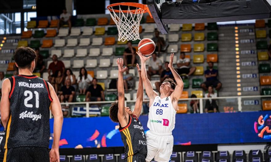 Eurobasket U18: Διαλύθηκε από τη Γερμανία και έμεινε εκτός του Παγκοσμίου U19 η Εθνική!