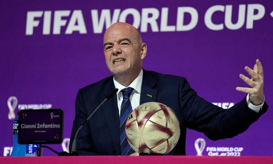 FIFA: Η Ουαλία απέσυρε τη στήριξή της από τον Τζάνι Ινφαντίνο