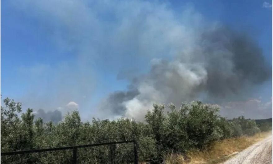 Φωτιά στη Μεγάλη Χώρα Αγρινίου - Σηκώθηκαν δύο ελικόπτερα