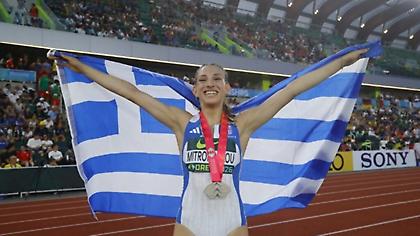 Ασημένια στο μήκος στο Παγκόσμιο Κ20 η Έβελυν Μητροπούλου