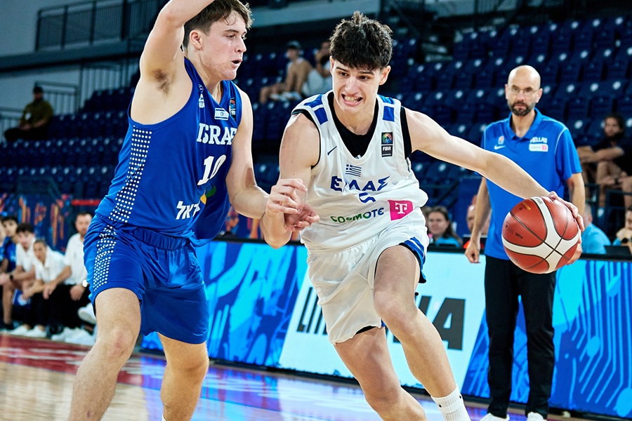 Ευρωμπάσκετ U16: Ελλάδα-Ισραήλ 84-89