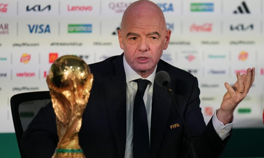 Η απάντηση της FIFA για τον Ινφαντίνο: «Κατηγορηματικά αναληθείς ισχυρισμοί»