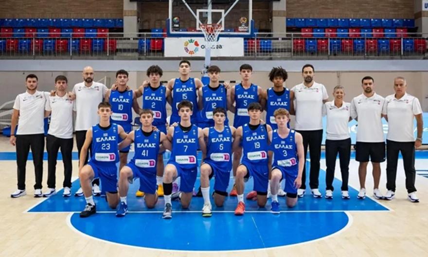 Ευρωμπάσκετ U16: Απέναντι στο Ισραήλ για σεφτέ η Εθνική Παίδων
