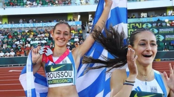 Ασημένια η Ρούσσου στα 800 μέτρα στο Παγκόσμιο Κ20