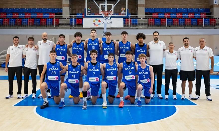 Ευρωμπάσκετ U16: Παίζει με Γεωργία και μαθαίνει αντίπαλο στα νοκ άουτ η Εθνική Παίδων
