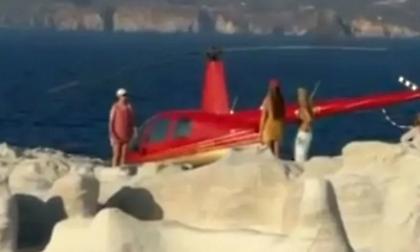 Παρέμβαση εισαγγελέα για την προσγείωση ελικοπτέρου στο Σαρακήνικο της Μήλου
