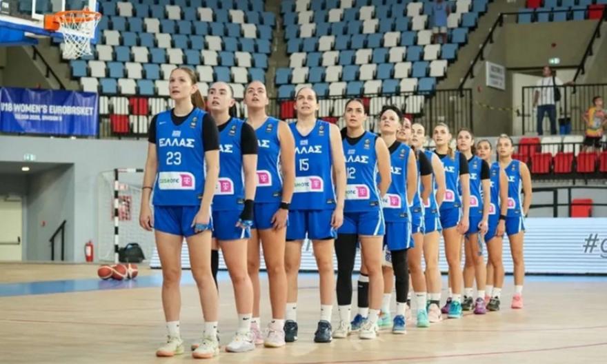 Η Εθνική Νεανίδων ηττήθηκε στις λεπτομέρειες από την Ισλανδία και τερμάτισε 6η στο EuroBasket U18 Β’ Κατηγορίας