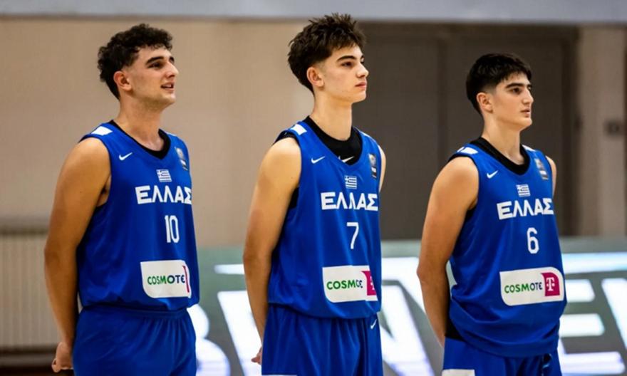 Live Streaming: Ελλάδα-Γεωργία (Ευρωμπάσκετ U16)