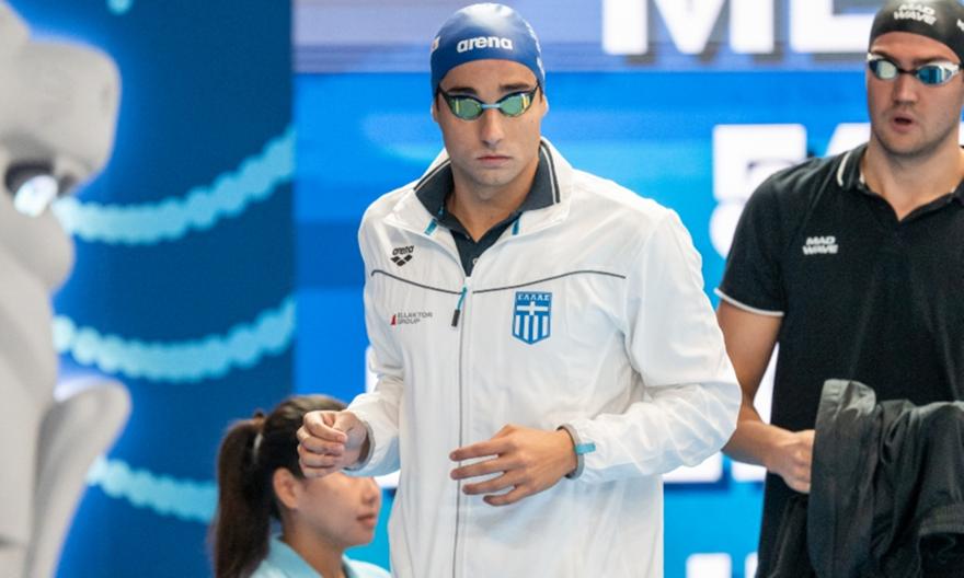 Εκτός τελικού ο Μπίλας παρά το νέο πανελλήνιο ρεκόρ στα 50μ. πεταλούδα