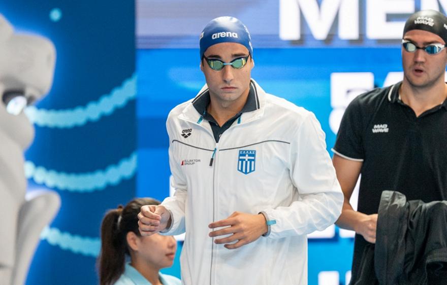 Στα ημιτελικά των 50μ. πεταλούδα με πανελλήνιο ρεκόρ ο Μπίλας