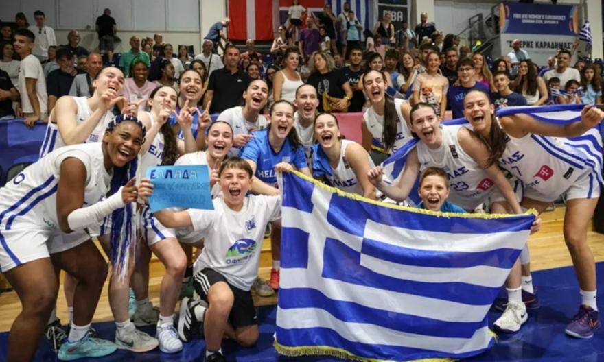 Έριξε τριαντάρα στη Νορβηγία και προκρίθηκε στον τελικό του Ευρωμπάσκετ U16 η Εθνική Κορασίδων!