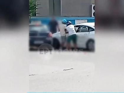 Θεσσαλονίκη: Άγρια καταδίωξη έξω από το ΑΧΕΠΑ – Στο πεζοδρόμιο το ένα όχημα, δείτε βίντεο