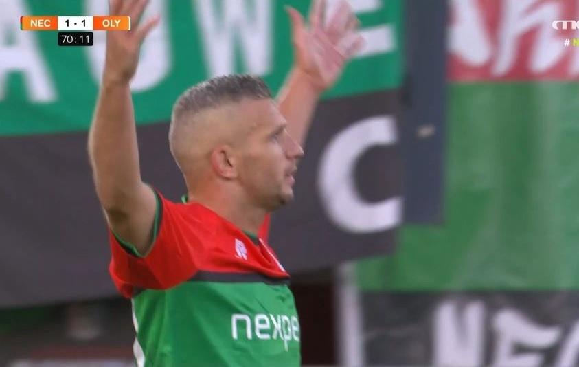 Τρομερή αντεπίθεση της Ναϊμέγκεν και 1-1 κόντρα στον Ολυμπιακό