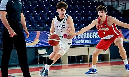 Live Streaming: Ελλάδα-Σλοβενία (Ευρωμπάσκετ U16)