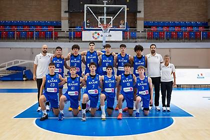 Ευρωμπάσκετ U16: Κρίσιμο νοκ άουτ με Σλοβενία για την Εθνική Παίδων
