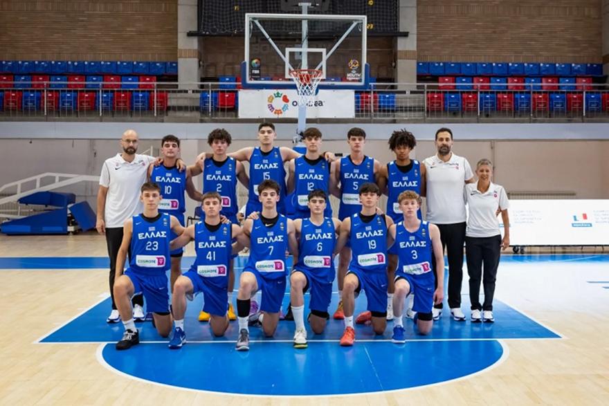 Ευρωμπάσκετ U16: Κρίσιμο νοκ άουτ με Σλοβενία για την Εθνική Παίδων