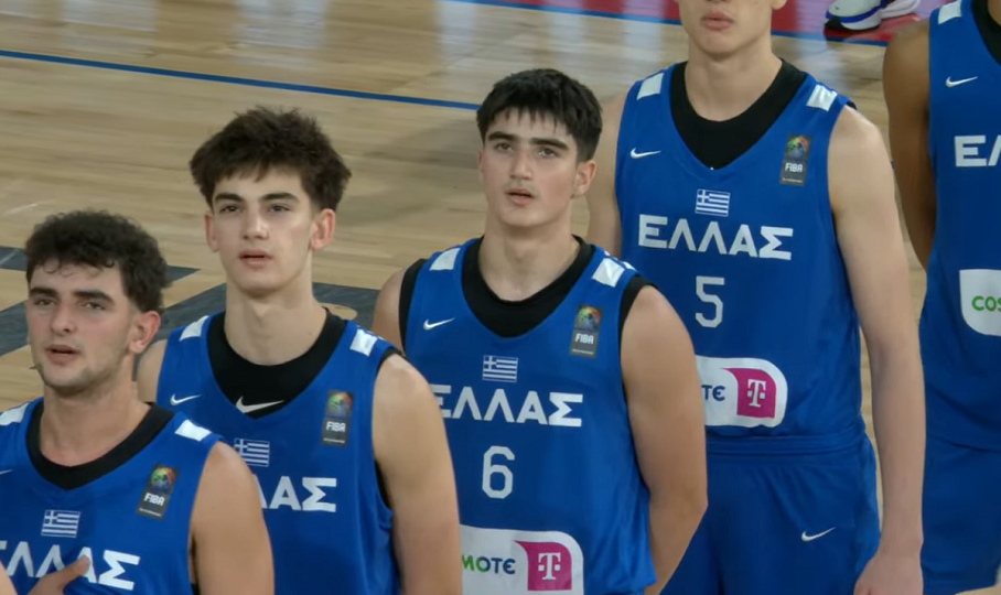 Στο πλευρό της Εθνικής Παίδων και του γιου του ο Σπανούλης στο Ευρωπαϊκό U16