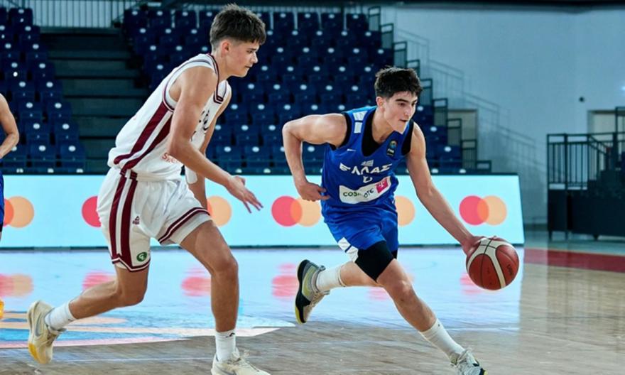 Live Streaming: Ελλάδα-Λετονία (Προημιτελικός Ευρωμπάσκετ U16)