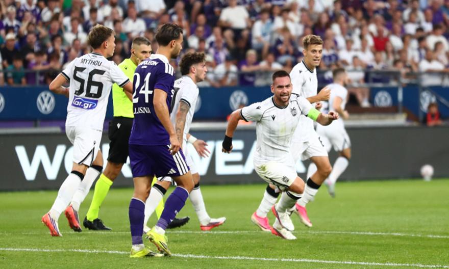 Απάντησε στην Άντερλεχτ ο ΠΑΟΚ: 1-1 με καρφωτή κεφαλιά του Ζίβκοβιτς