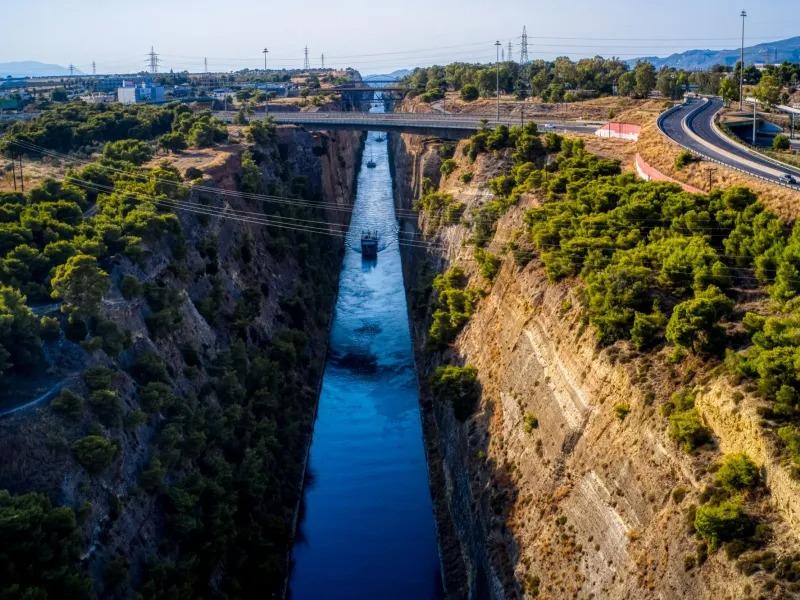 Εντοπίστηκε σορός άνδρα στον Ισθμό της Κορίνθου