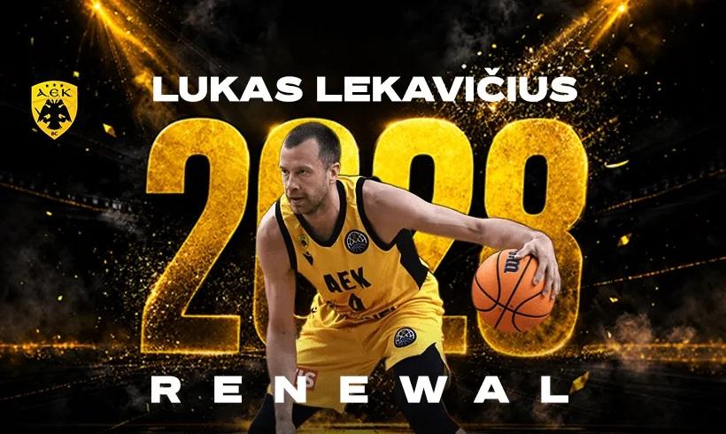 «Έδεσε» τον Λεκαβίτσιους μέχρι το 2028 η ΑΕΚ
