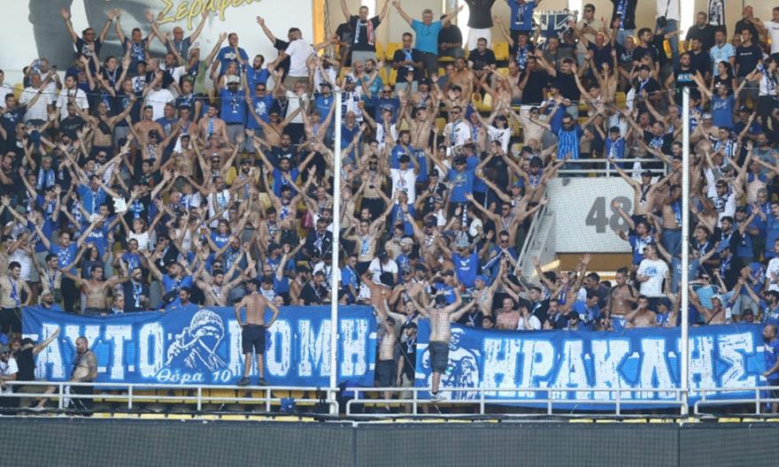 Μικρή ένταση στην Αllwyn Arena ανάμεσα σε οπαδούς της ΑΕΚ και του Ηρακλή