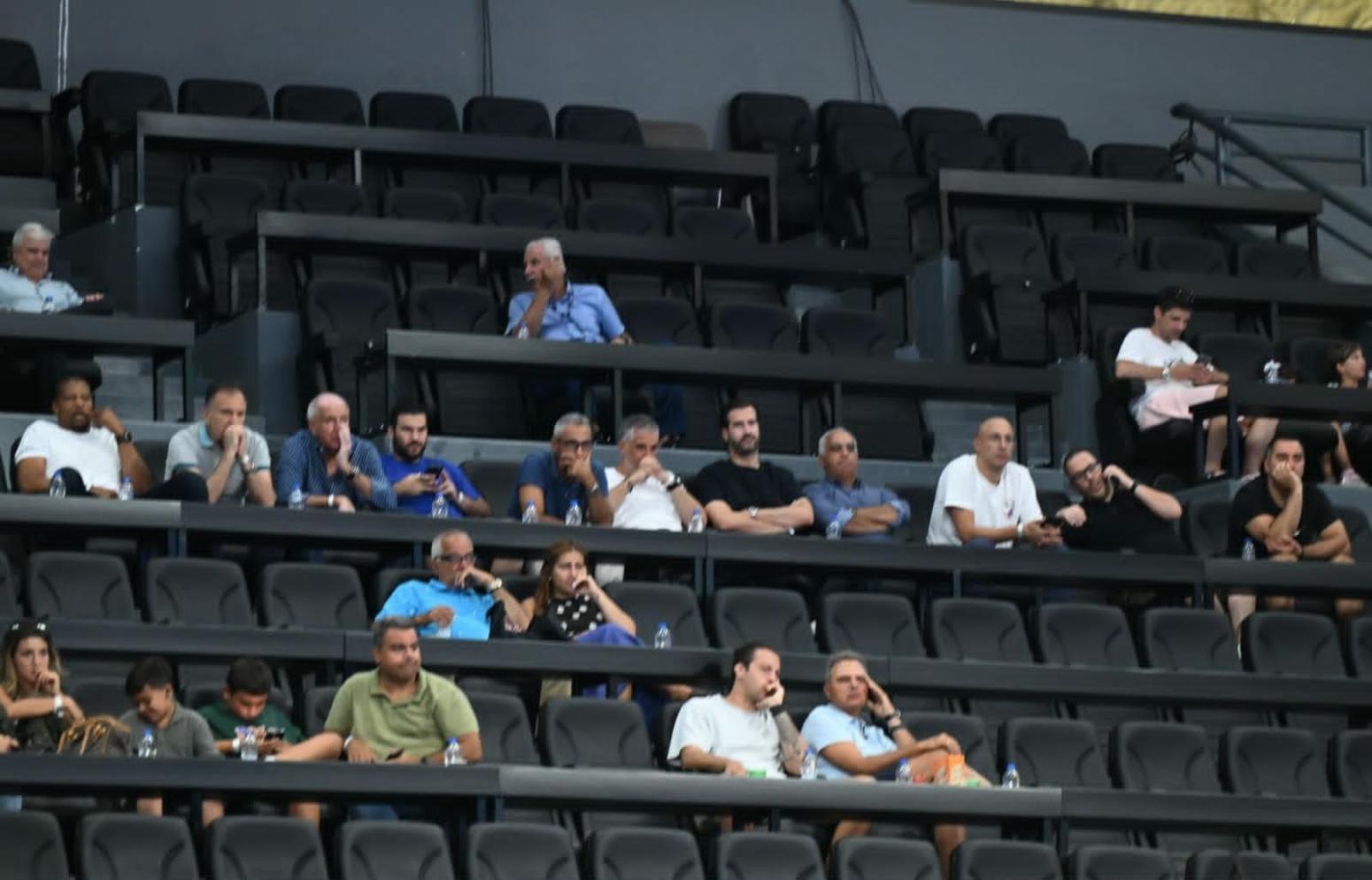 Παναθηναϊκός: Ομπράντοβιτς και κορυφαία στελέχη του στο Telekom Center