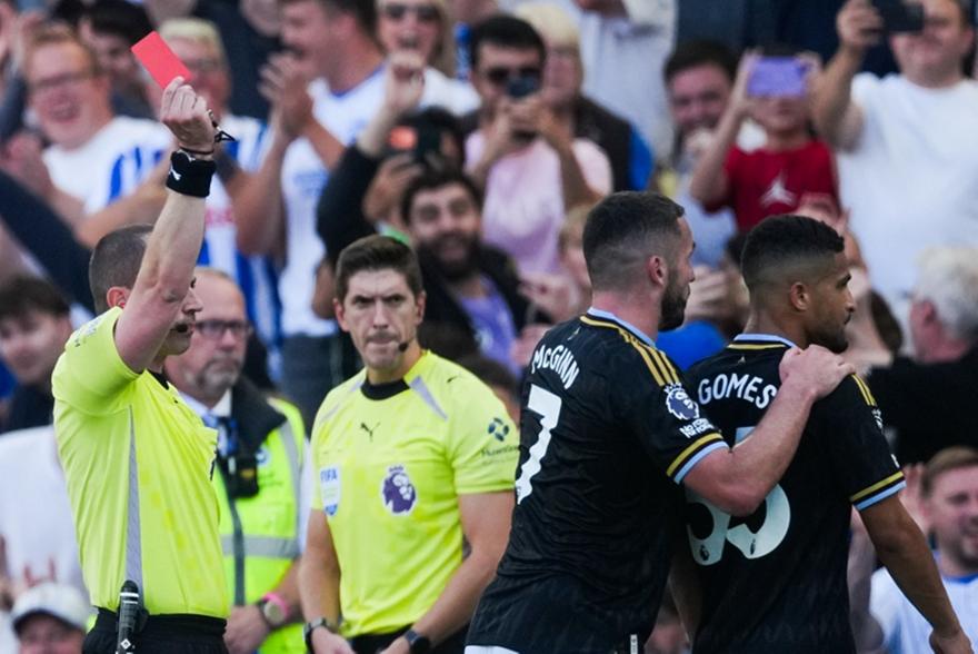 Premier League: Στις πιο γρήγορες αποβολές όλων των εποχών ο Ζοάο Γκόμες