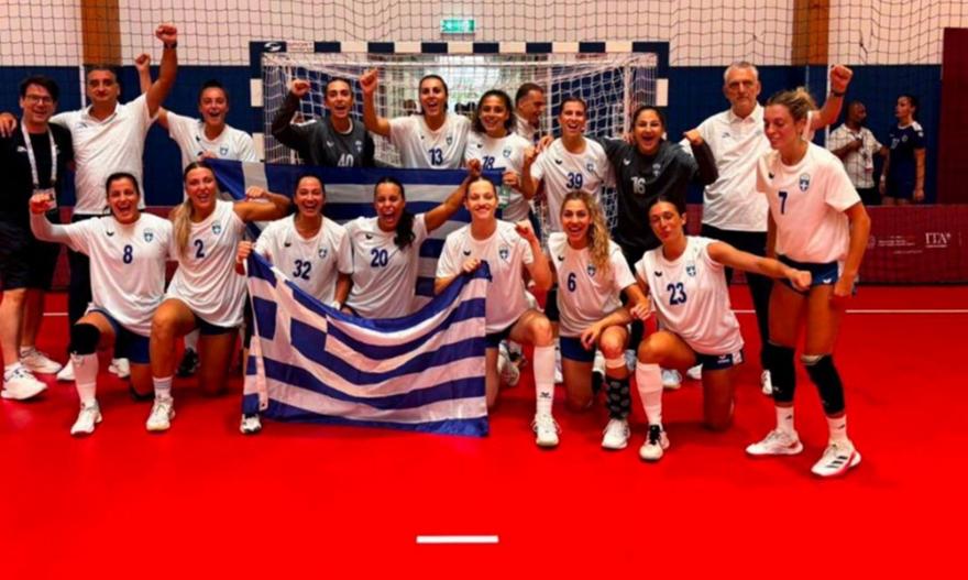 Συνέχισε με νίκη στο Τάραντο η Εθνική χάντμπολ γυναικών