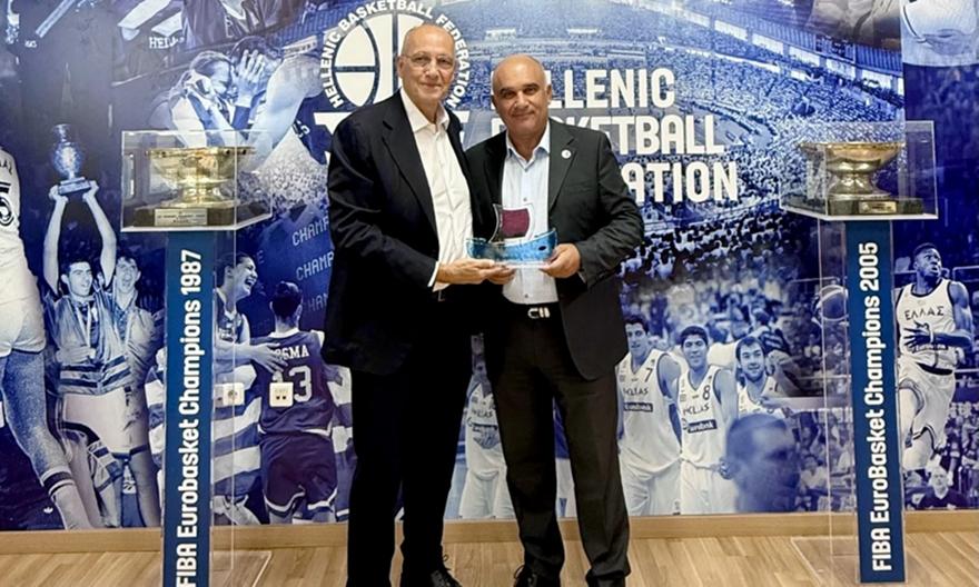 Συνάντηση Λιόλιου με τη νέα διοίκηση της Κυπριακής Ομοσπονδίας Καλαθοσφαίρισης