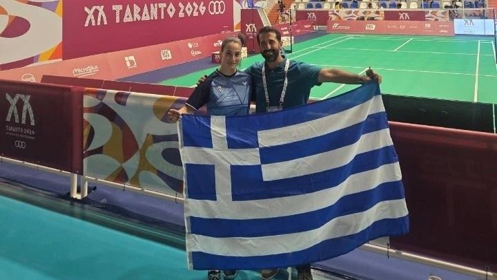 Μεσογειακοί Αγώνες: Χάλκινη στο μπάντμιντον η Ματίνα Σωτηρίου