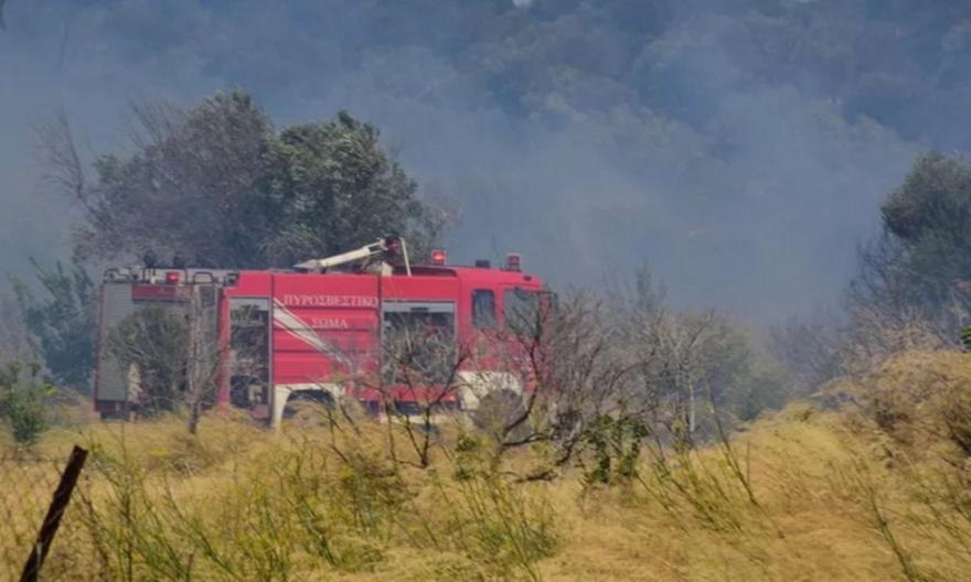 Βελτιωμένη η εικόνα των πυρκαγιών σε Βοιωτία και Σαλαμίνα