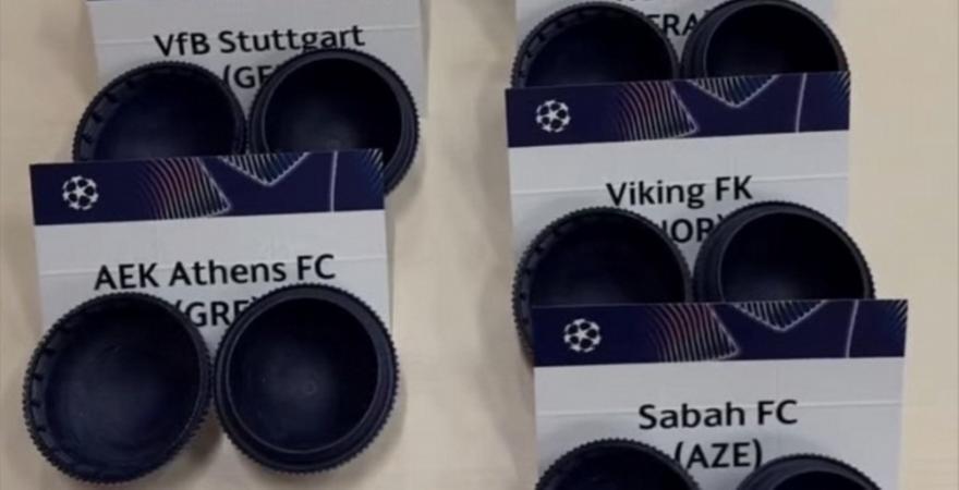 Πήρε θέση στα μπαλάκια της κλήρωσης του Champions League η ΑΕΚ