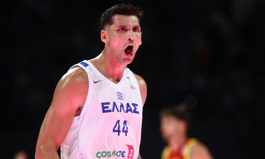 Μήτογλου από άλλο πλανήτη κόντρα στην Ισπανία με 19 πόντους και 5/5 τρίποντα στο πρώτο ημίχρονο!
