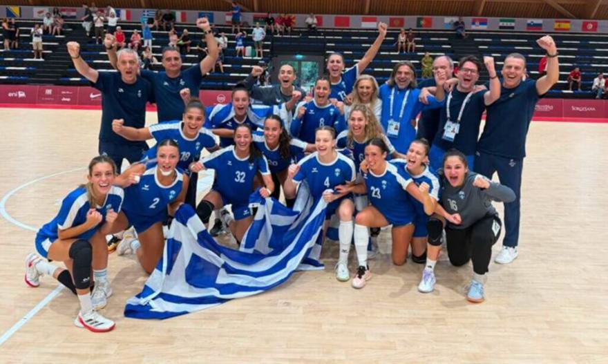 «Χάλκινη» στους Μεσογειακούς Αγώνες η Εθνική  χάντμπολ γυναικών