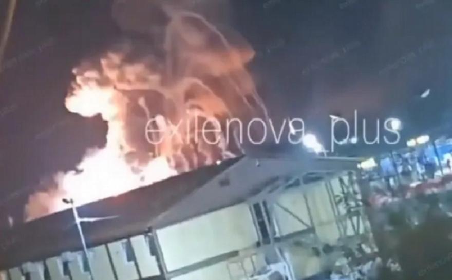 «Μαζική» επιδρομή των ουκρανικών ενόπλων δυνάμεων σε αποθήκη καυσίμων στη Ρωσία