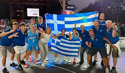 Στο βάθρο του DIBF 3x3 WORLD CUP 2026 η Ελλάδα!