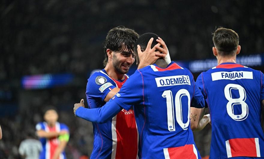 Καταιγίδα η Παρί Σεν Ζερμέν, παρέσυρε τη Σλόβαν με τους Τόρες-Ντεμπελέ να κάνουν… τρέλες