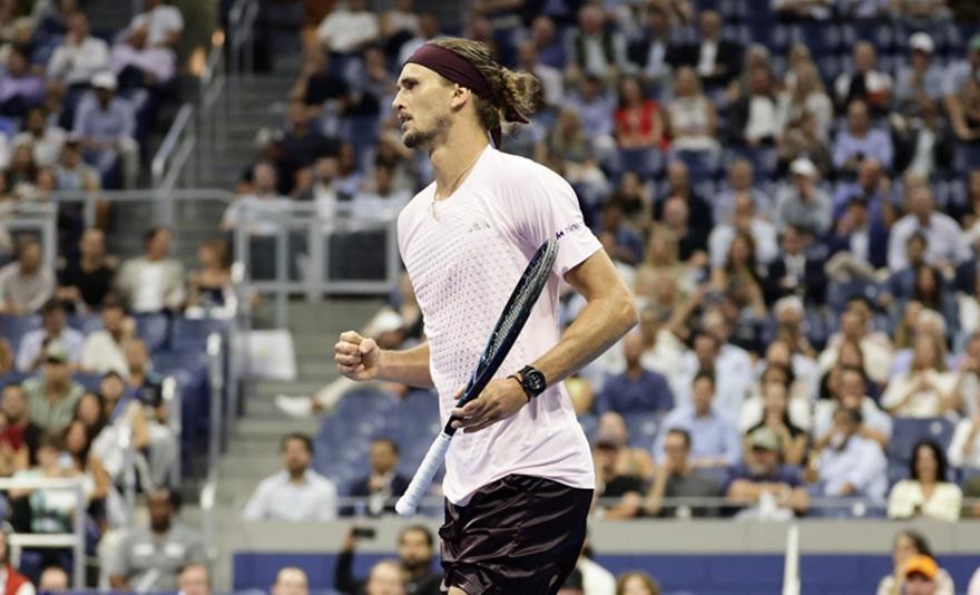 Στα ημιτελικά του US Open ο Ζβέρεφ