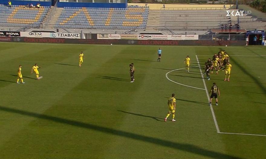Ο Σίλβα έδωσε το προβάδισμα στον Asteras AKTOR, αλλά το γκολ ακυρώθηκε για οφσάιντ