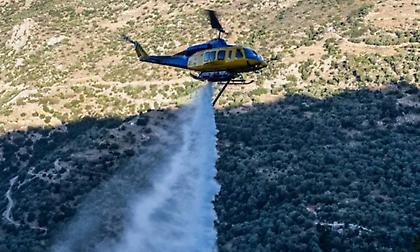 Φωτιά στη Χαλκιδική: Ενισχύθηκαν οι δυνάμεις στη Σκάλα – Μήνυμα από το 112 για ετοιμότητα
