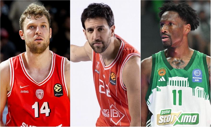Οι 10 πιο ακριβοπληρωμένοι παίκτες της EuroLeague: 4 του Παναθηναϊκού, 1 του Ολυμπιακού