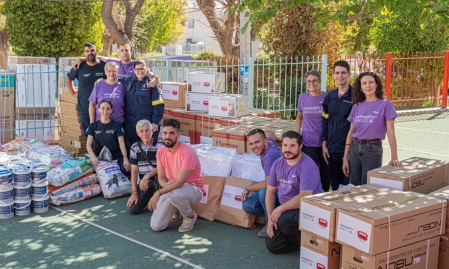 Humanity Greece και SUPERBET ενώνουν δυνάμεις για την αποκατάσταση 11 οικογενειών στο Πόρτο Γερμενό