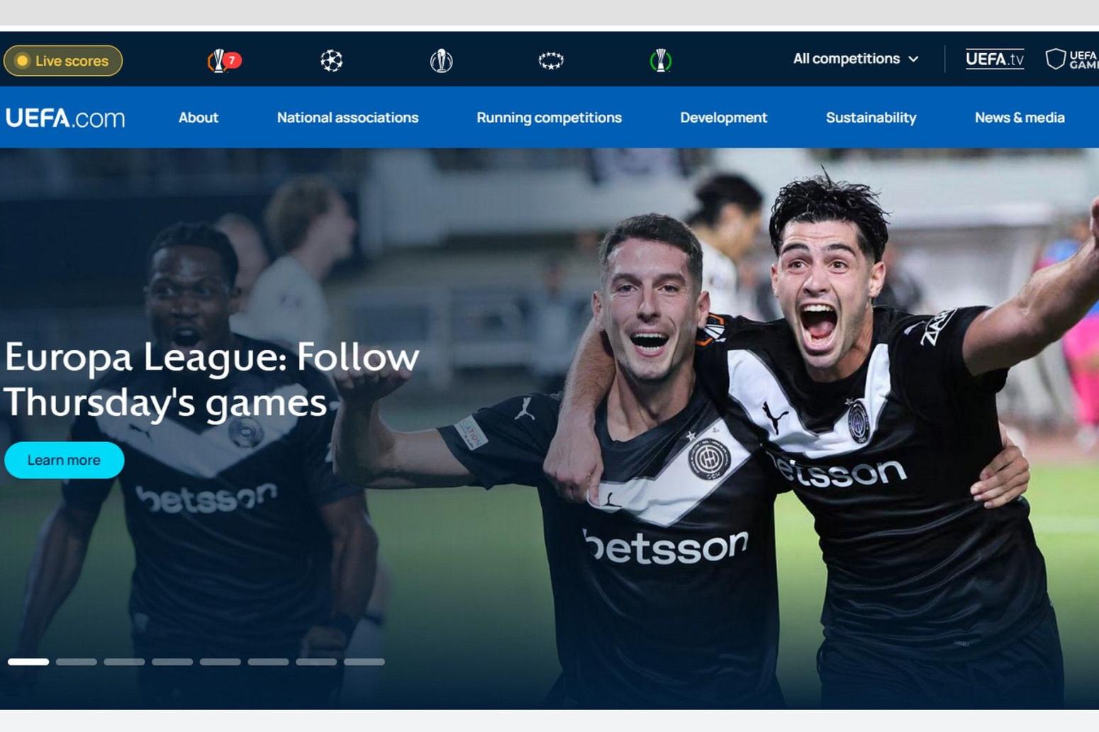 ΟΦΗ: Πρώτο θέμα στην ιστοσελίδα της UEFA οι μαγευτικοί Κρητικοί