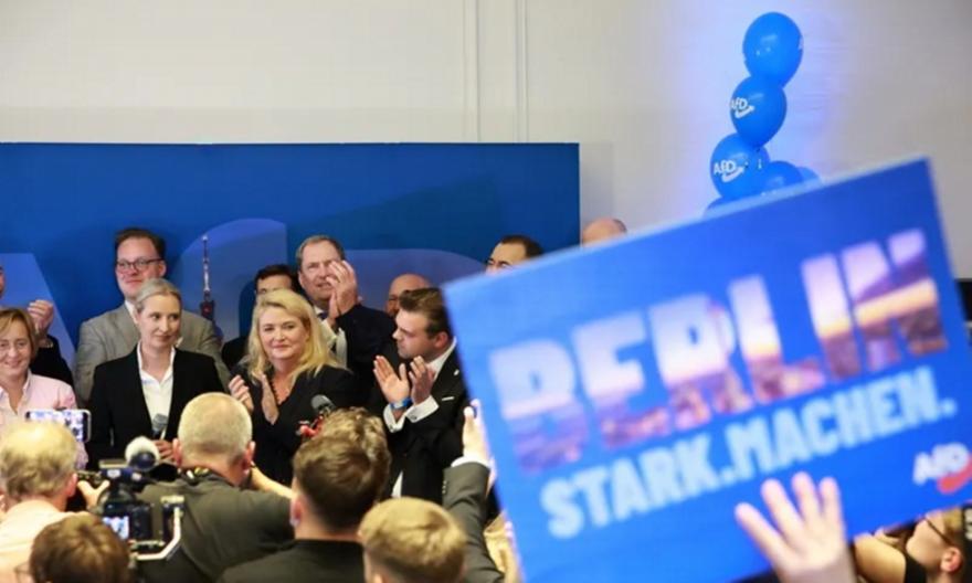 Γερμανία: Διπλό πλήγμα για τον Μερτς - Πρώτη η AfD στο Μεκλεμβούργο, η Αριστερά κερδίζει το Βερολίνο