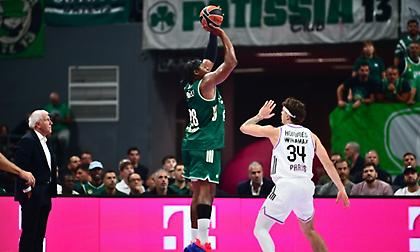Η πρεμιέρα των «πράσινων» στη Euroleague: Παναθηναϊκός-Παρί (4η περίοδος)