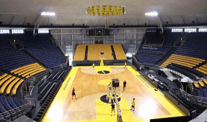 Μεγάλωσε το Nick Galis Hall-Τοποθετήθηκε η νέα κερκίδα 600 θέσεων