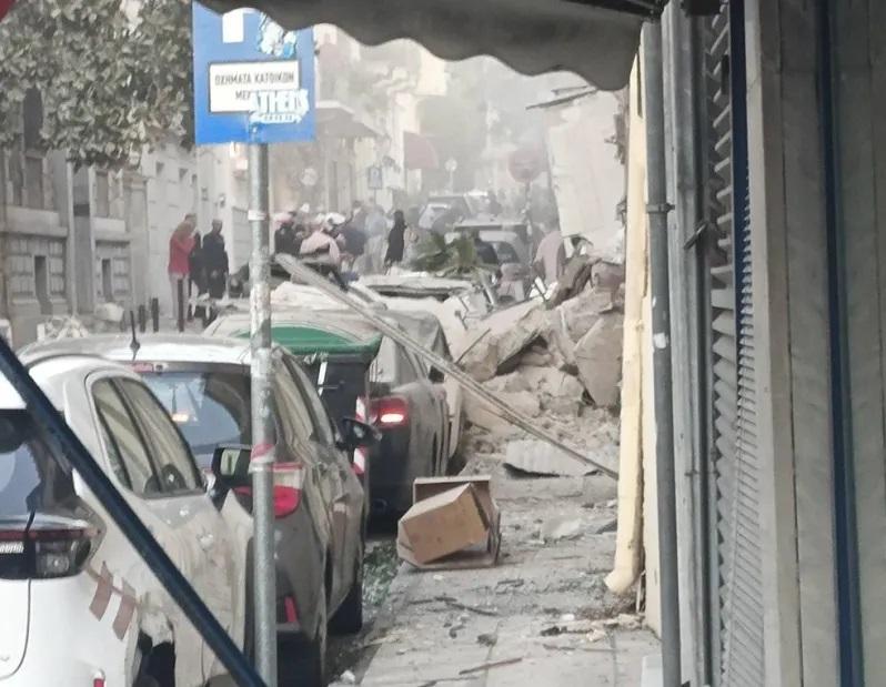 Έκρηξη σε κτίριο στο κέντρο της Αθήνας – Υπέστη σοβαρές ζημιές, πληροφορίες για έναν τραυματία