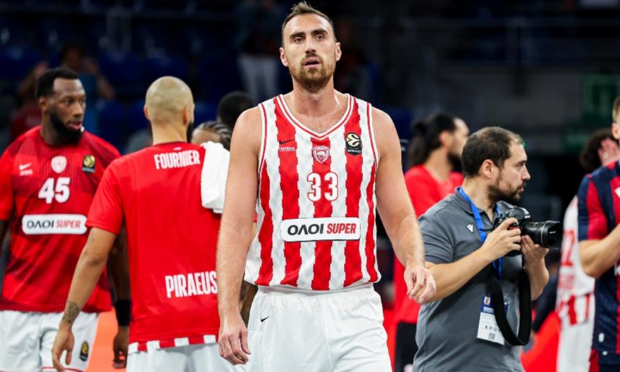 Ολυμπιακός: Εκτός και από τον τελικό του Stoiximan Super Cup ο Μιλουτίνοφ
