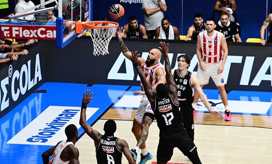 Είχε πρωταγωνιστές και λύσεις ο Ολυμπιακός κόντρα στον μαχητή ΠΑΟΚ: Τα highlights του Stoiximan Super Cup
